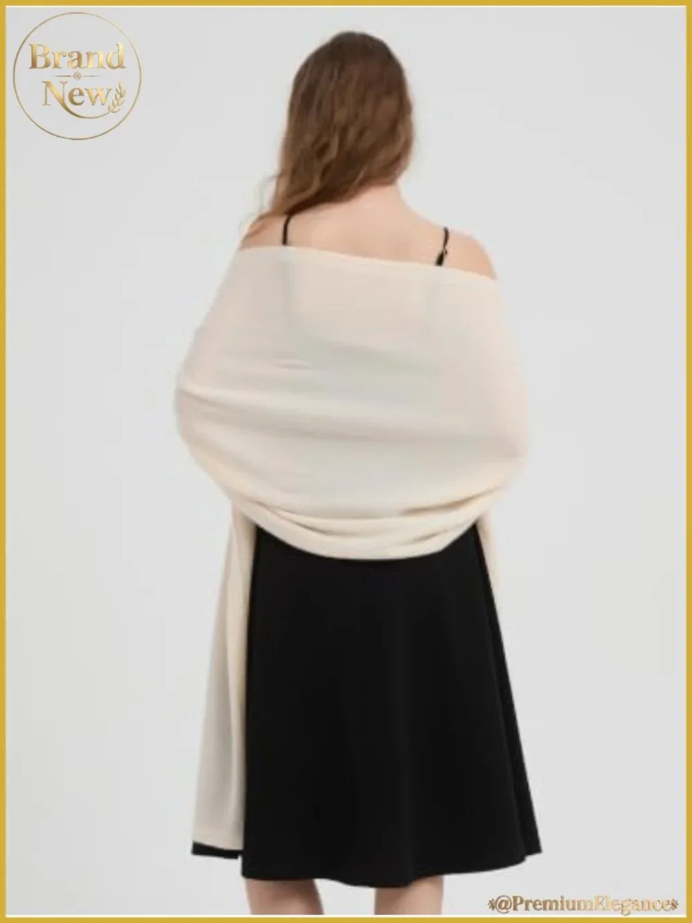 Cashmere Wool Blend Shawl Wrap Pashmina Poncho Travel Scarf